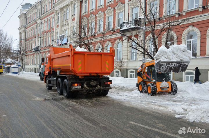 Услуги минипогрузчика