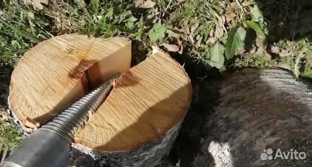 Конус для винтового дровокола. Диаметр до 75 мм