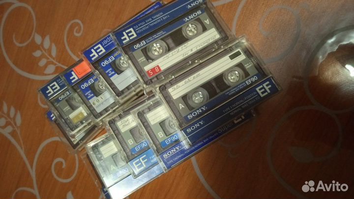 Аудиокассеты sony Basf, Denon, GoldStar, Maxwell