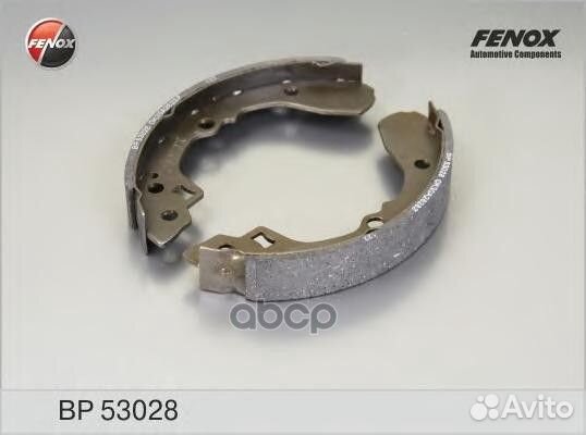 Колодки тормозные барабанные 200*25 BP53028 fenox