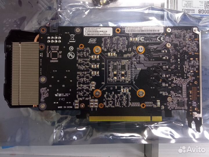 Видеокарта palit GTX 1660 Super (CMP 30HX)