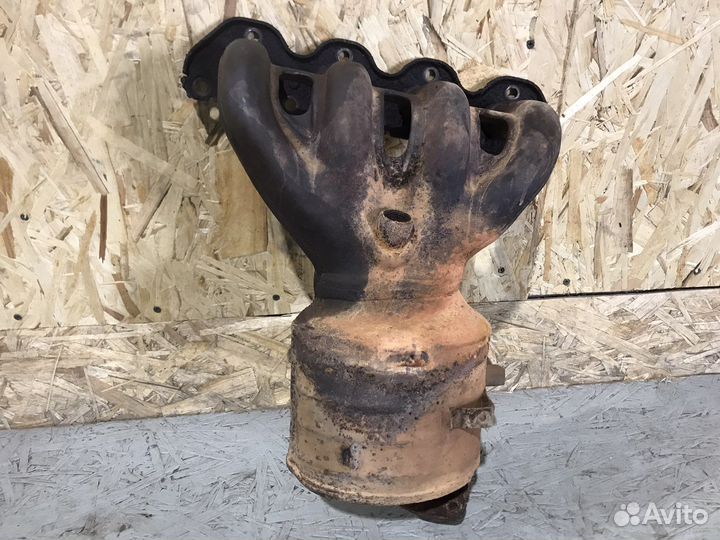 Коллектор выпускной (катализатор) Опель Астра h