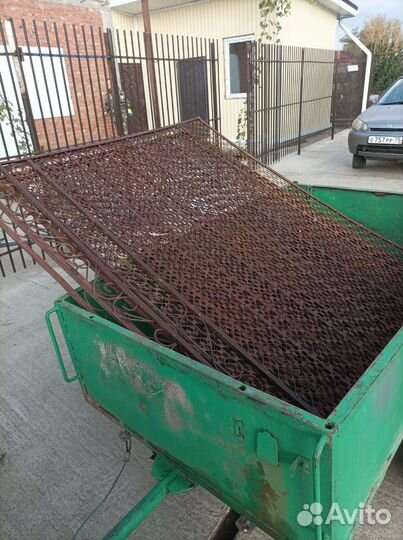 Заборные секции бу