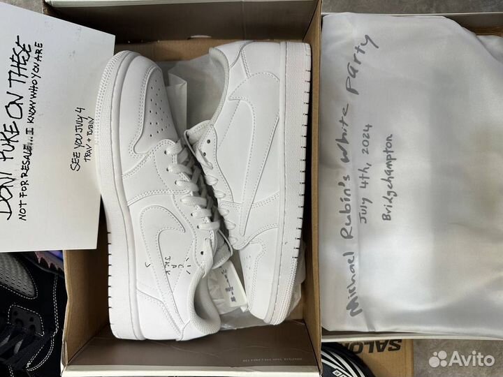 Nike Air Jordan 1 Low x Travis Scott White Party