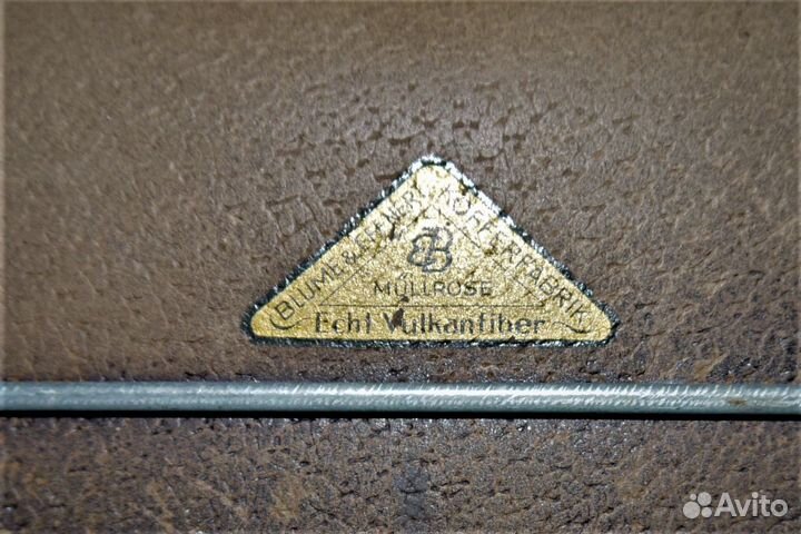 Чемодан Echt Vulkanfiber