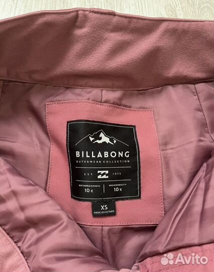 Брюки горнолыжные billabong xs