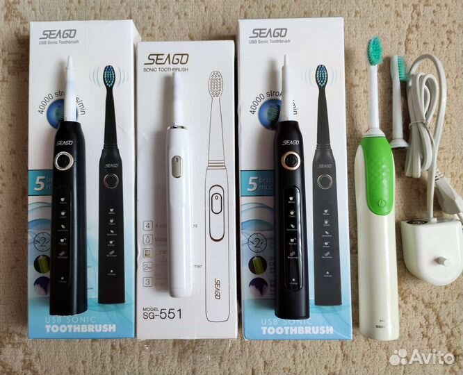 Зубные щётки электрические