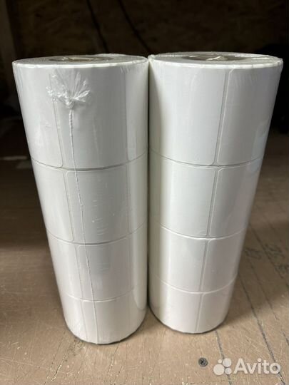 Термоэтикетки 58х40 для маркетпоейсов