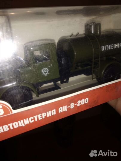 Модель автоцистерны