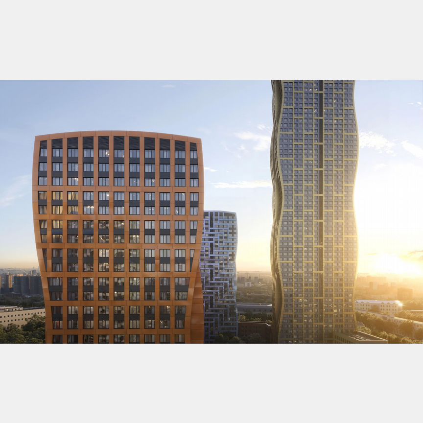 2-к. квартира, 62,8 м², 61/68 эт.