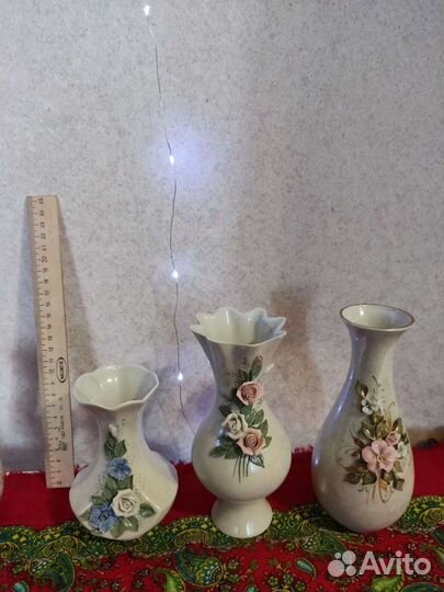 Кисловодский фарфор вазочки