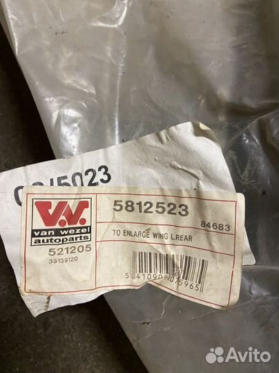 Расширение на крыло Volkswagen golf 5812523