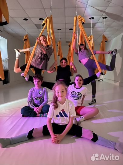 Гамаки йога стретчинг