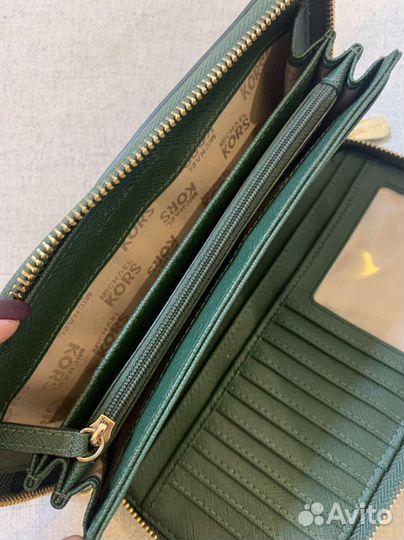 Michael kors кошелек оригинал jet set travel кожа