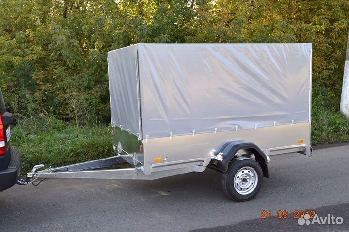 Тент для легкового прицепа