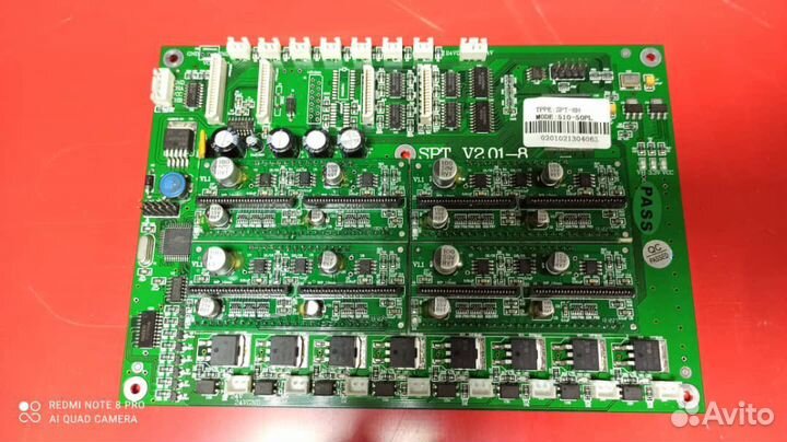 Плата управления головами для Crystaljet CJ6000II