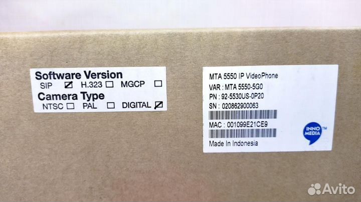 Видеотелефон Innomedia MTA 5550, новый