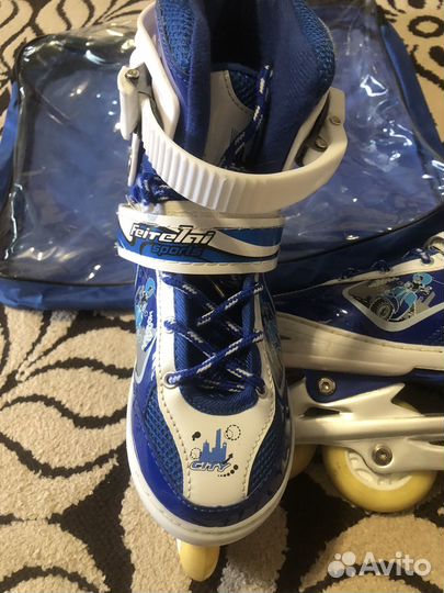 Роликовые коньки детские раздвижные