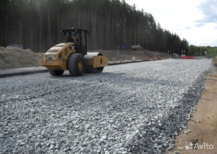 Щебень гранитный в наличии с доставкой