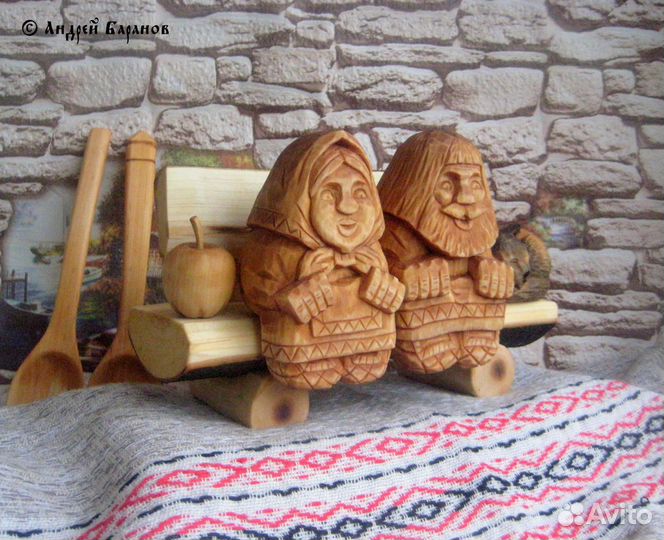 Фигурки из дерева. Резьба по дереву