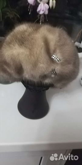 Берет норковый