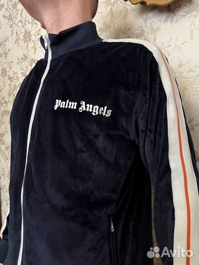 Navy blue track jacket