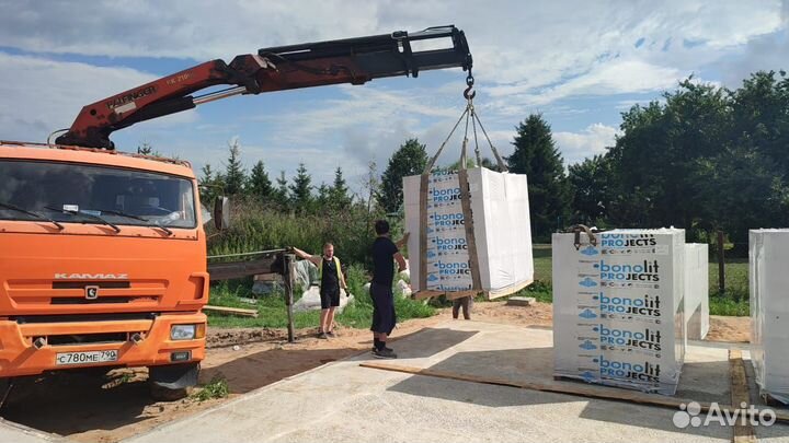 Строительные и перегородочные блоки Бонолит