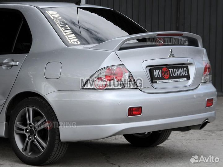 Юбка заднего бампера Sport на Mitsubishi Lancer 9