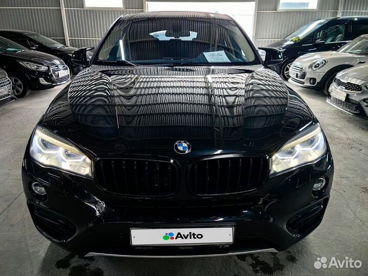 BMW X6 3.0 AT, 2015, 128 528 км