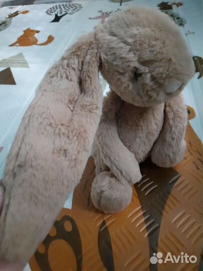 Мягкая игрушка заяц ручной работы