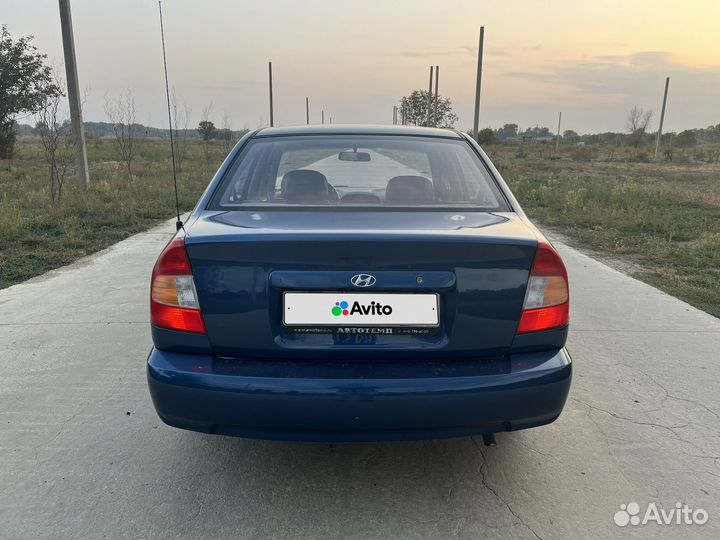 Hyundai Accent 1.5 МТ, 2007, 156 000 км