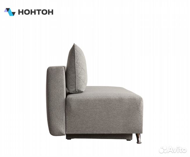 Диван еврокнижка Лира Лайт серый