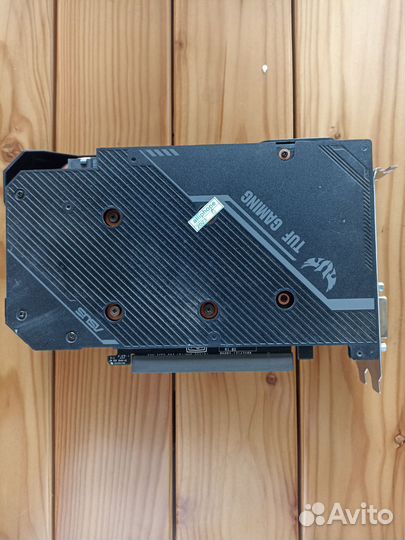 Видеокарта asus TUF 1660ti