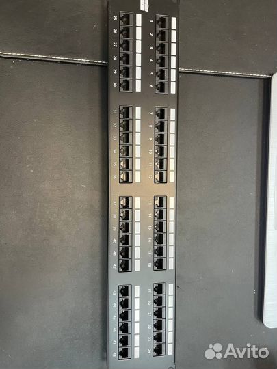 Patch Panel HyperLine Cat 5E 48xPin
