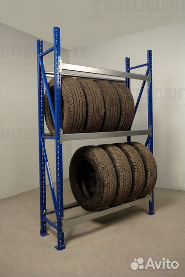Стеллаж для шин, колес в гараж