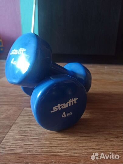 Гантели 4кг starfit