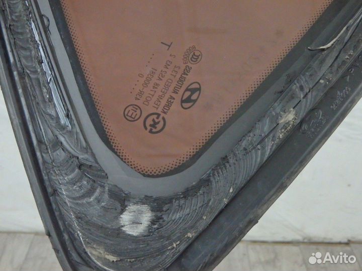 Стекло кузовное заднее правое (глухое) i30 ай 30;