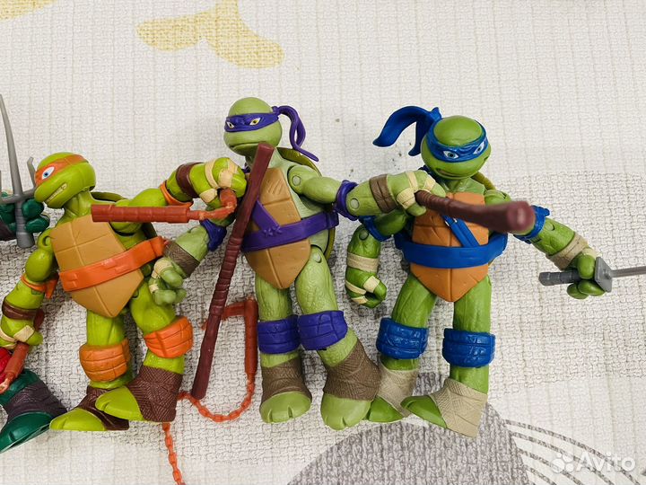 Набор фигурок Черепашка-ниндзя (5 фигурок)