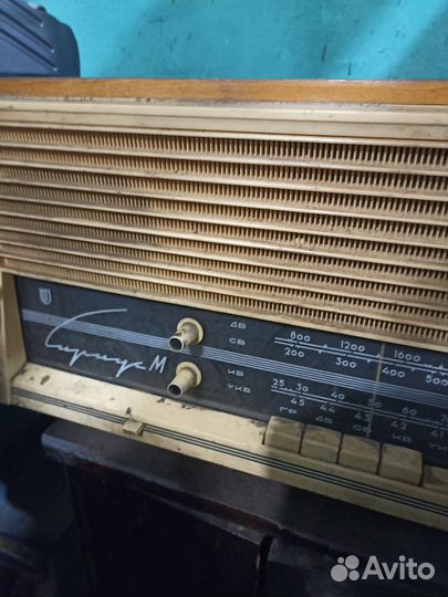 Радиола СССР ламповая