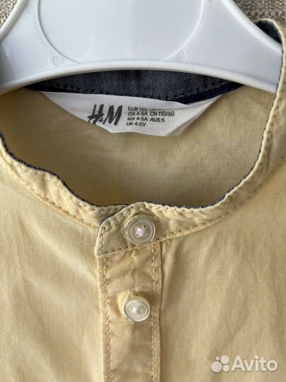 Детская рубашка H&M 110