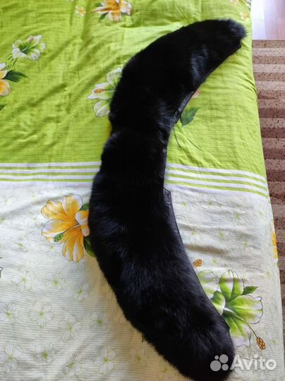 Меховой воротник песец