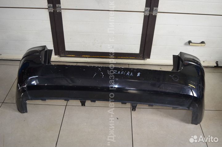 Бампер задний Zafira B зафира Б