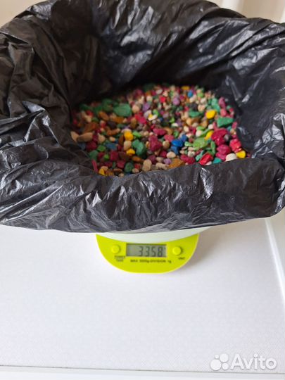 Грунт для аквариума цветной