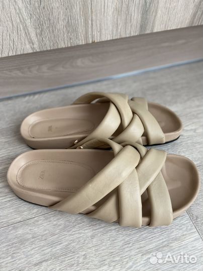 Шлепанцы zara 37