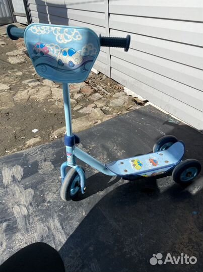 Самокат детский трехколесный