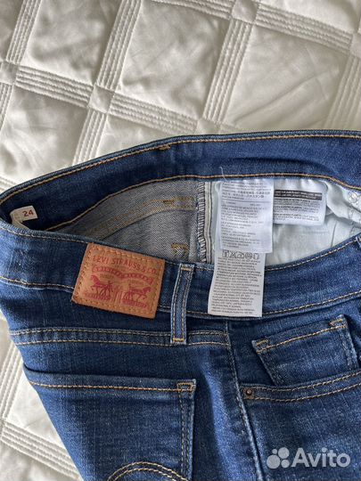 Женские джинсы levis 24. Оригинальные