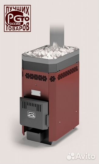 Печь для бани Русь-9 лу Теплодар