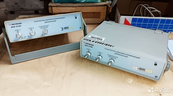 Осциллограф аск-3106 2-х канальный приставка к пк