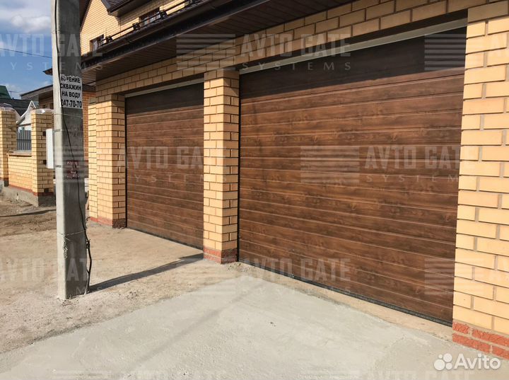 Ворота секционные гаражные