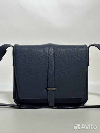 Сумка поясная кожаная